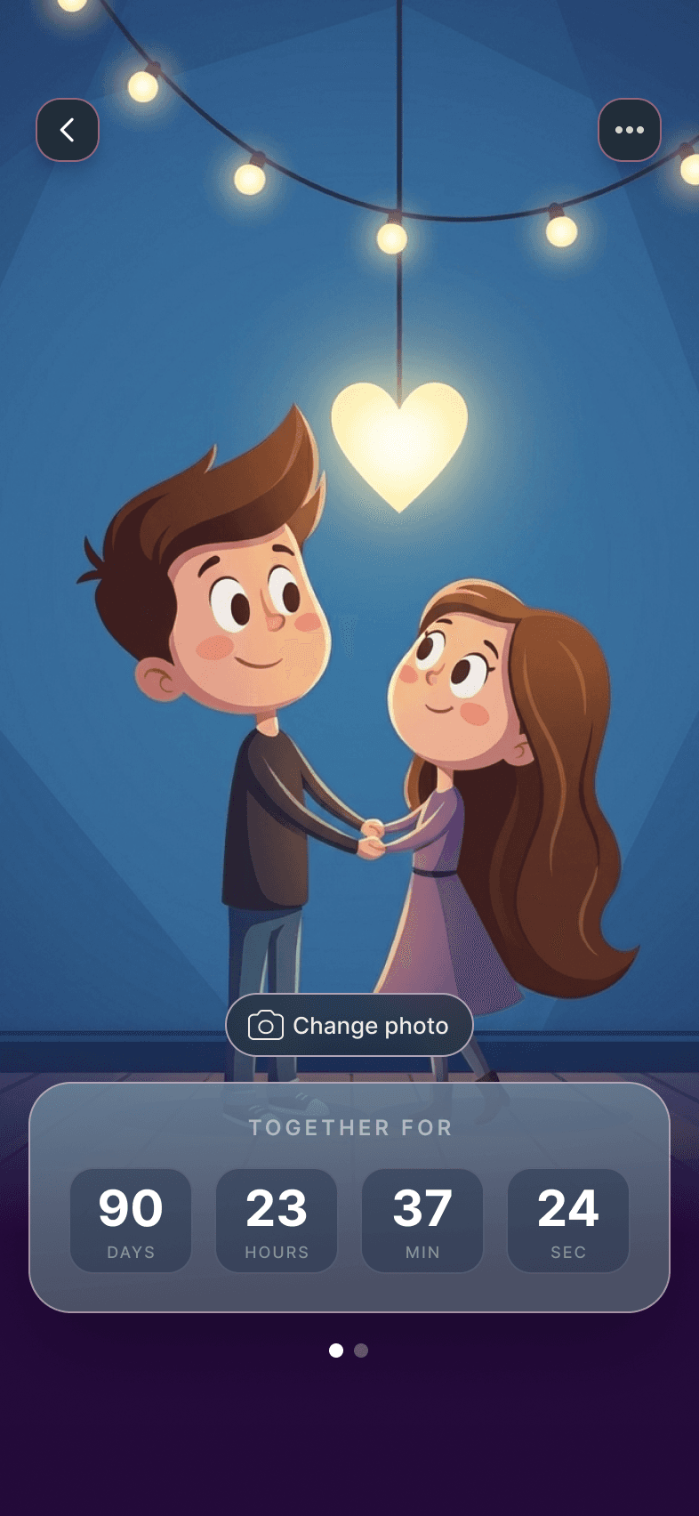 Together For countdown screen